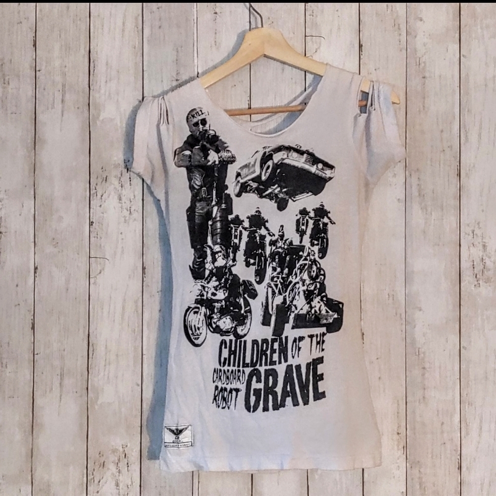 Vintage Cardboard Robot Tee
